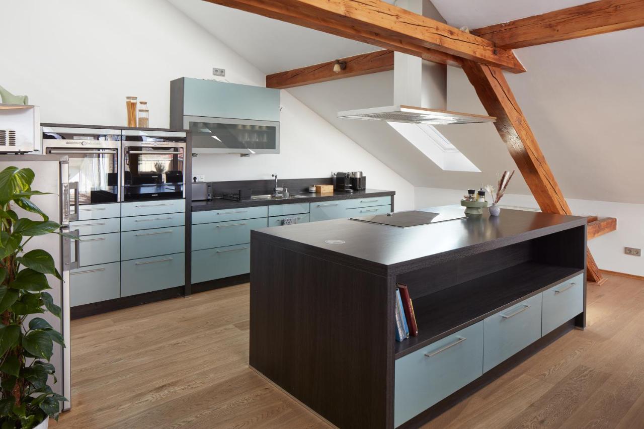 Appartamento ⸨⸩ Sunset Penthouse: Messe - Siemens - Db - Man ⸨⸩ Norimberga Esterno foto