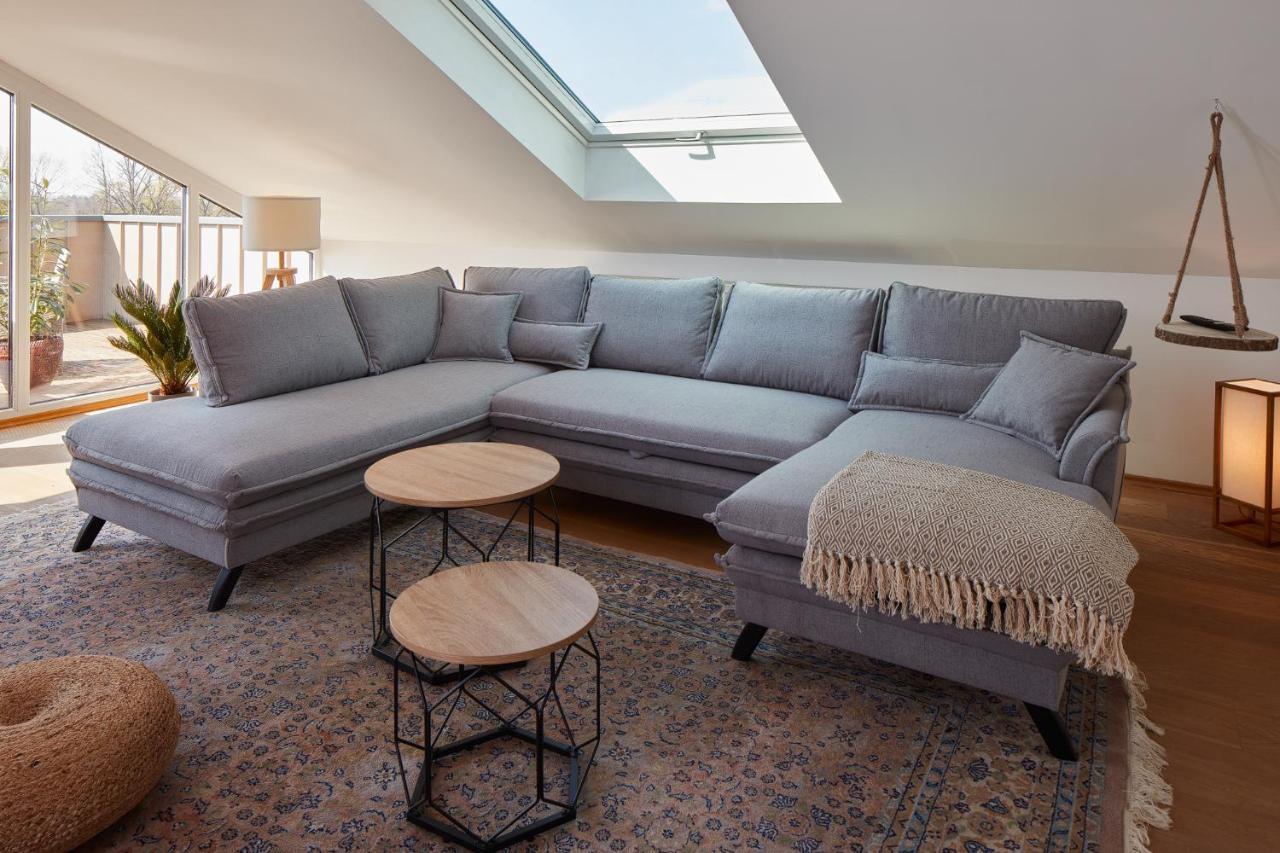 Appartamento ⸨⸩ Sunset Penthouse: Messe - Siemens - Db - Man ⸨⸩ Norimberga Esterno foto
